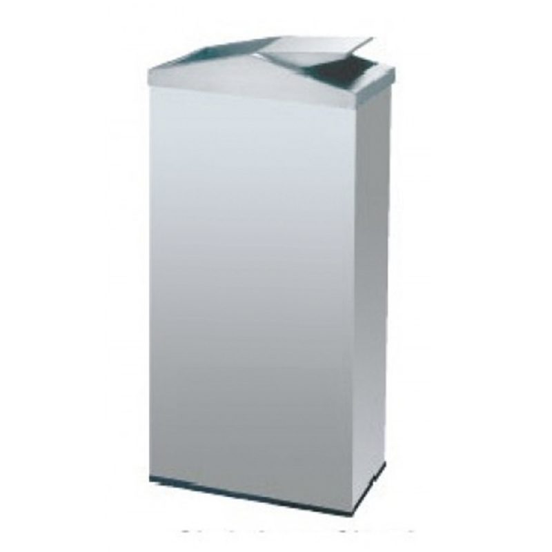 Stainless Steel Rectangular Flip Top Bin Malaysia Leading Cleaning