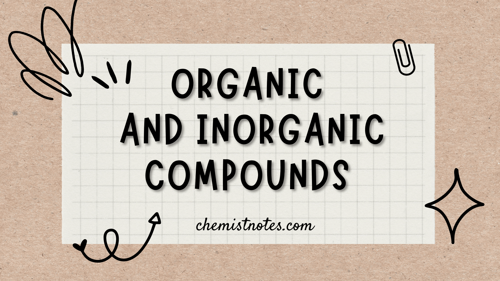 Organic and Compounds Difference between Organic and