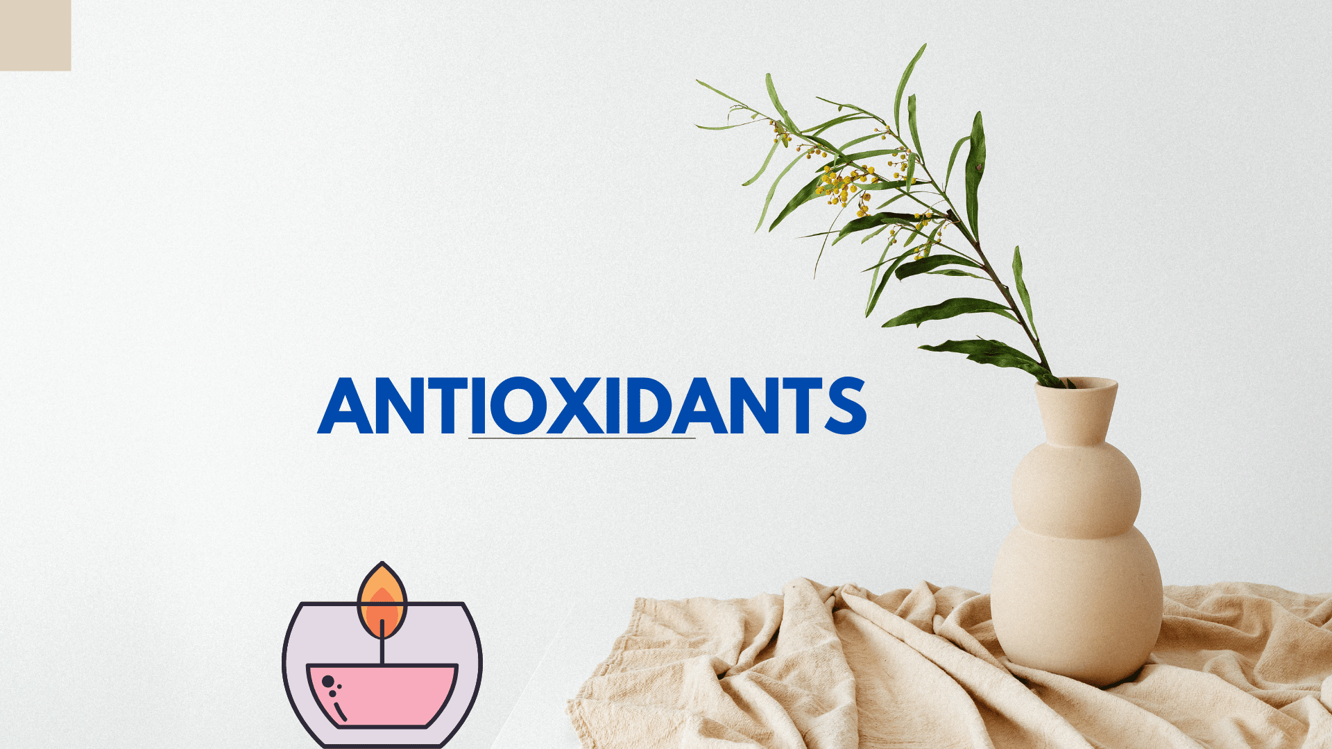 Antioxidants Unique concept of free radicals with 3 health benefits
