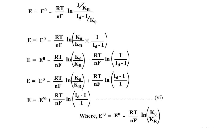 Halfwave potential Definition, Easy derivation, and its significance Chemistry Notes