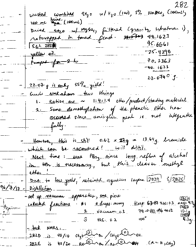 Chem2O06 1997/98 Laboratory Notebook