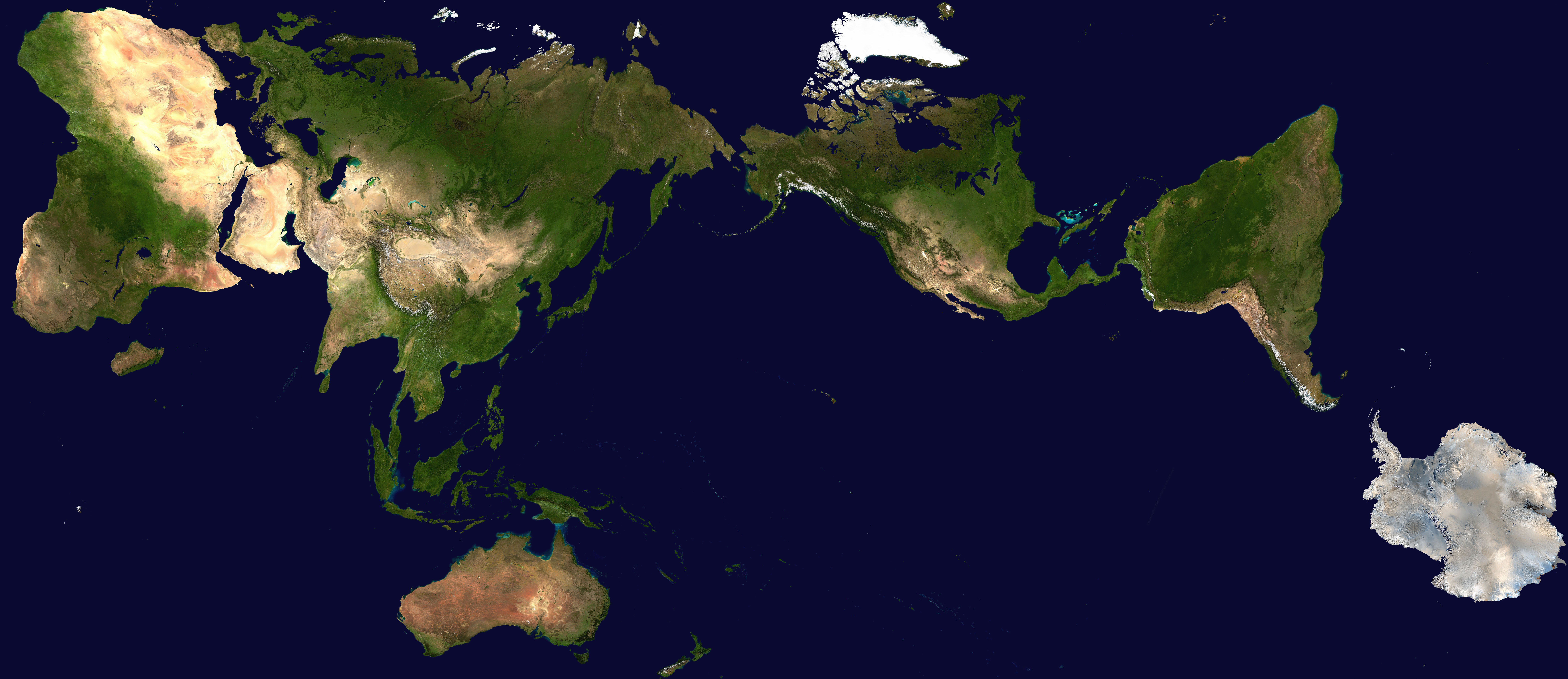 Ingeniously Redesigned World Map Looks Unusual, But Is Highly Accu…