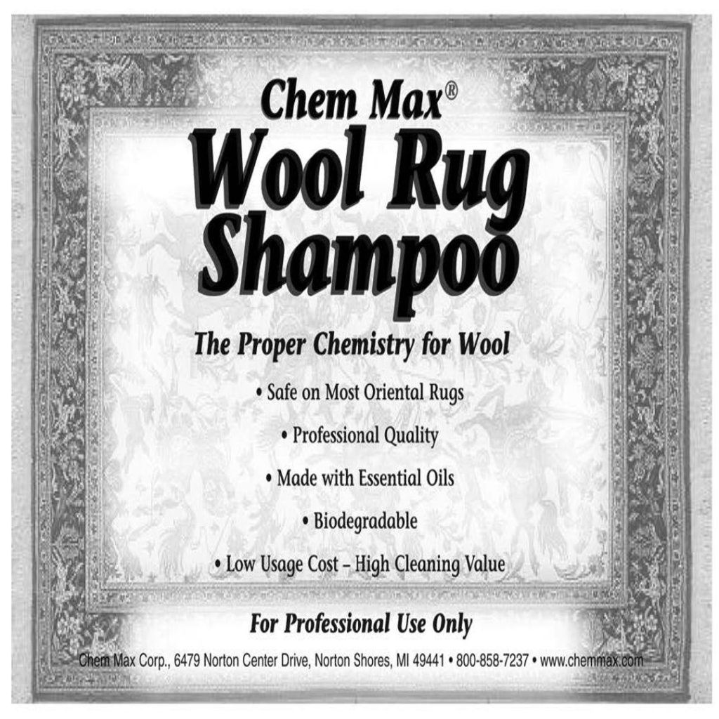 Wool Rug Shampoo Chem Max® Corp