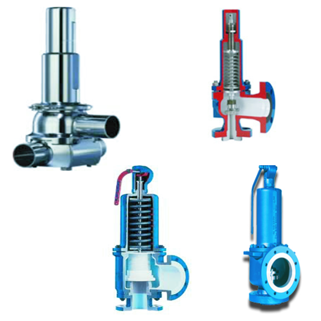 safety relief valves and rupture discs
