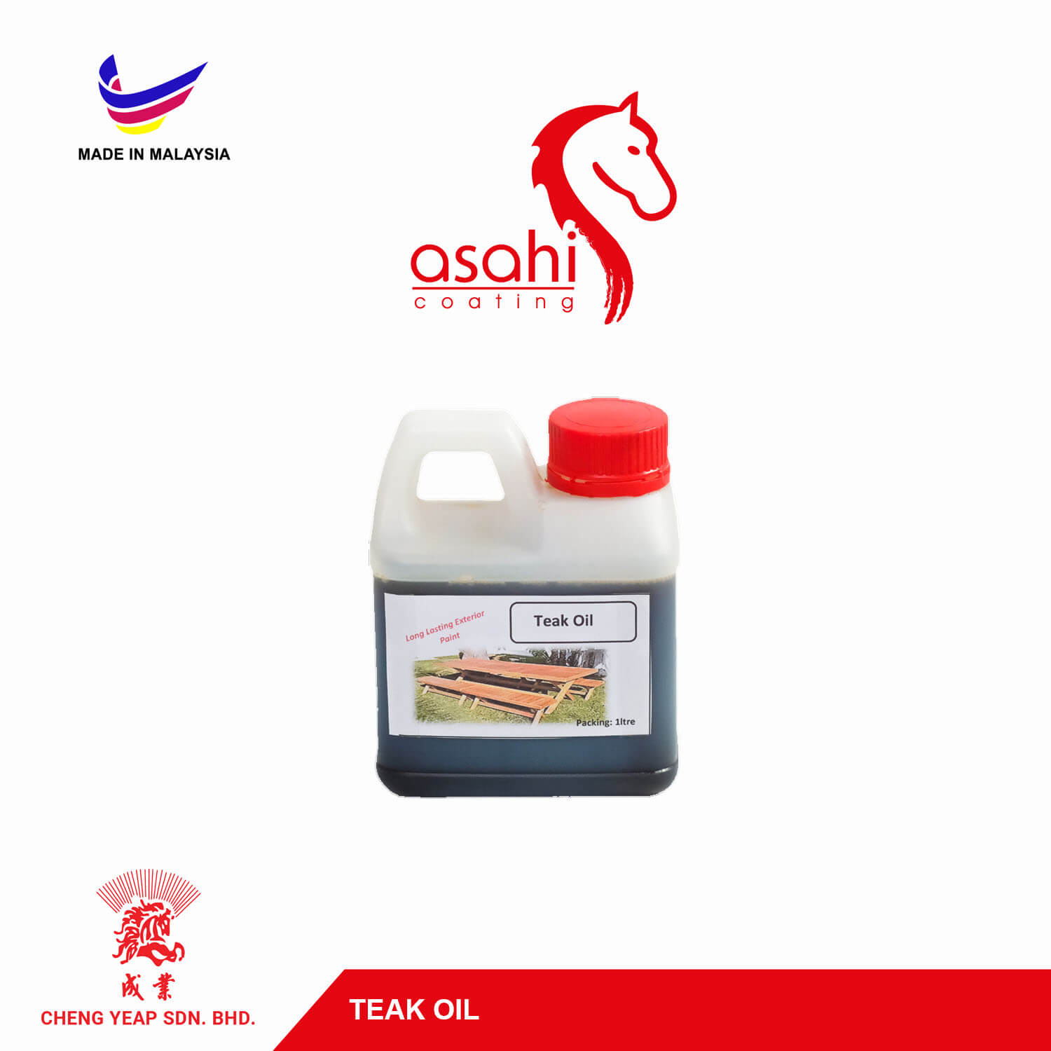 Teak Oil » CHENG YEAP SDN BHD