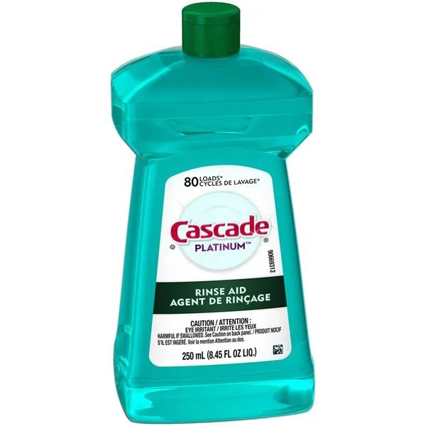 Wholesale Cascade Platinum Rinse Aid 80 Loads (250ml) Chens