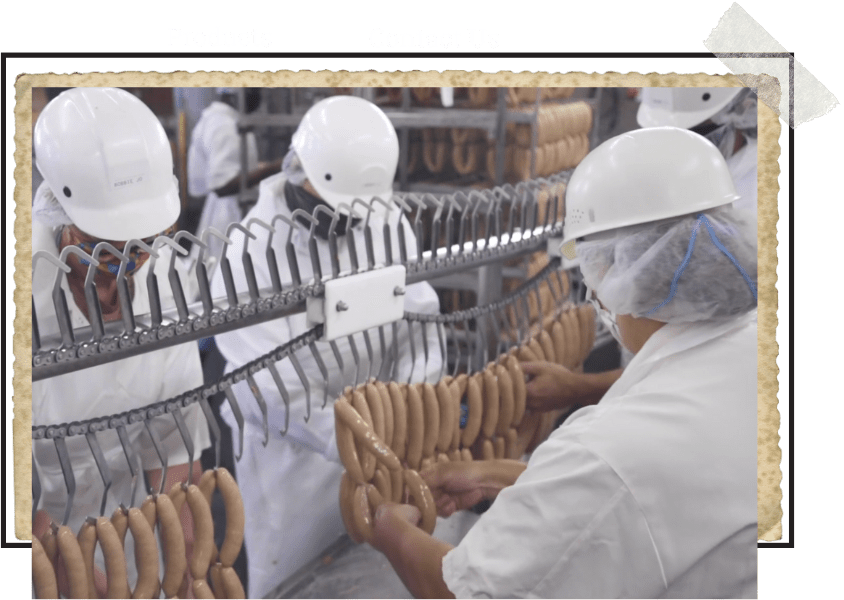 Process Cher Make Authentic Sausage