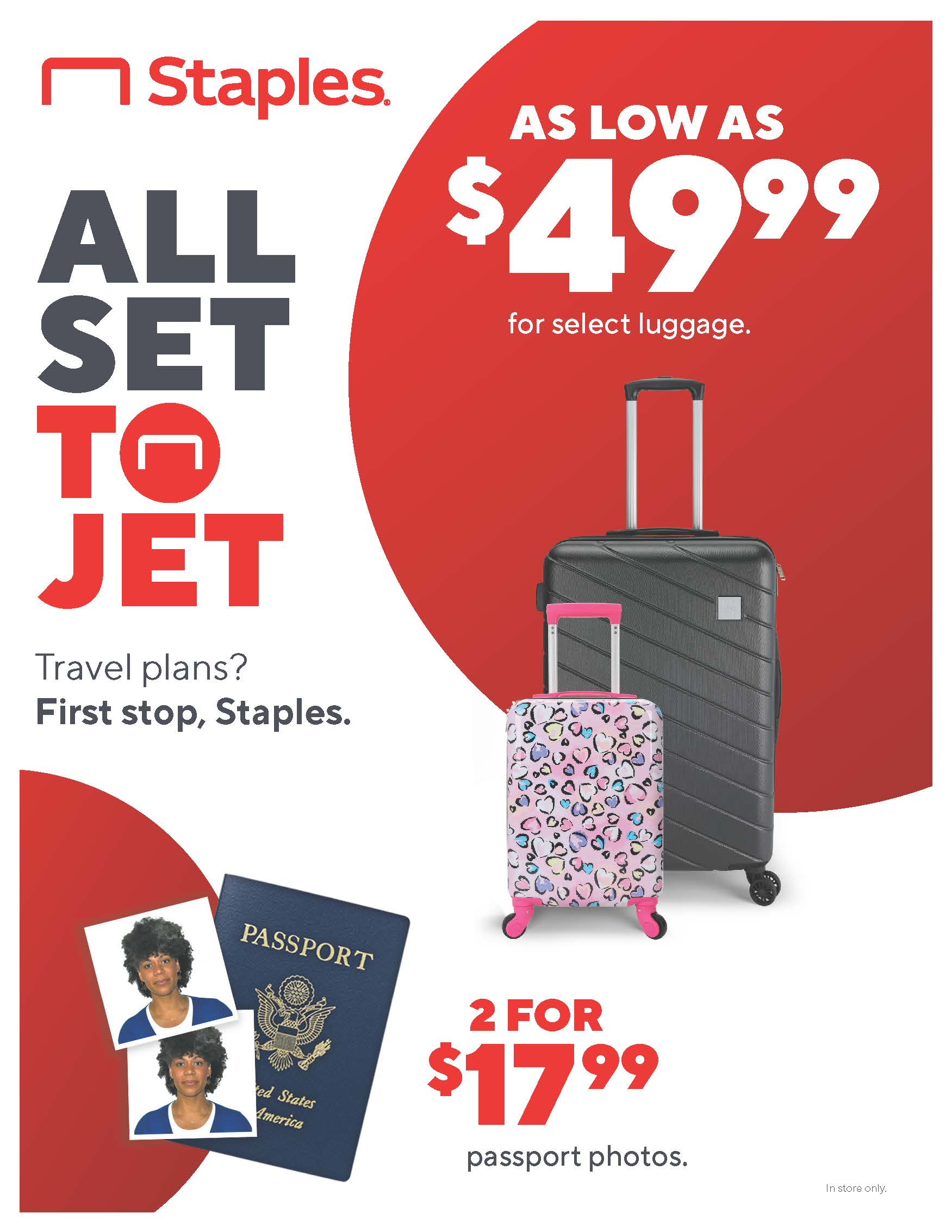 Staples Sale on Travel Supplies Cherokee County Chamber of Commerce