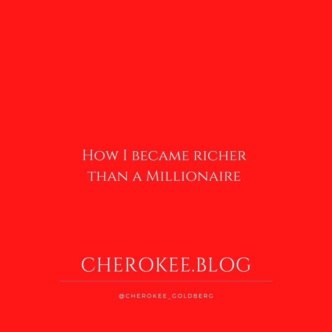 How I became richer than a Millionaire Cherokee.blog