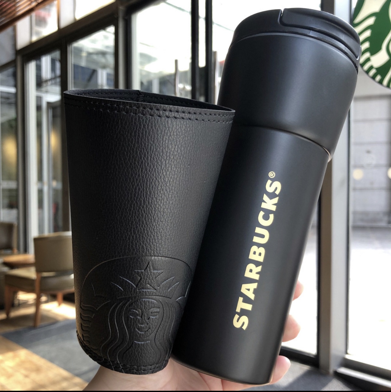 Thermos Starbucks con estuche Cherrie Coco