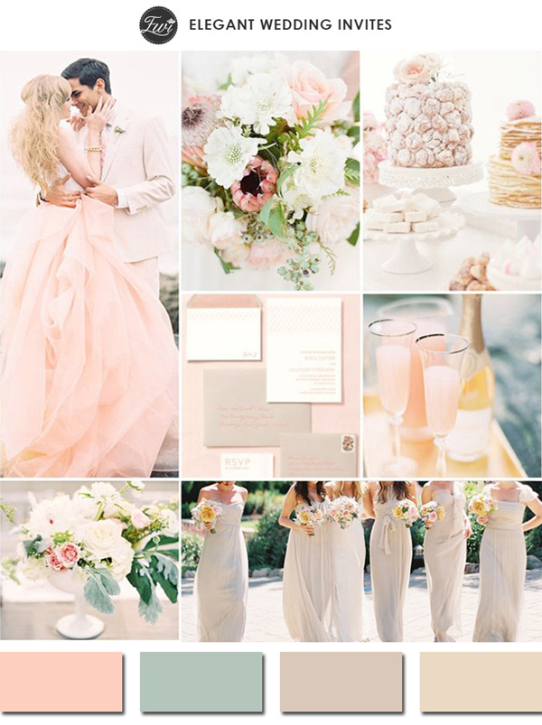 Finding Your Wedding Color Scheme Cherry Blossom Events Wedding