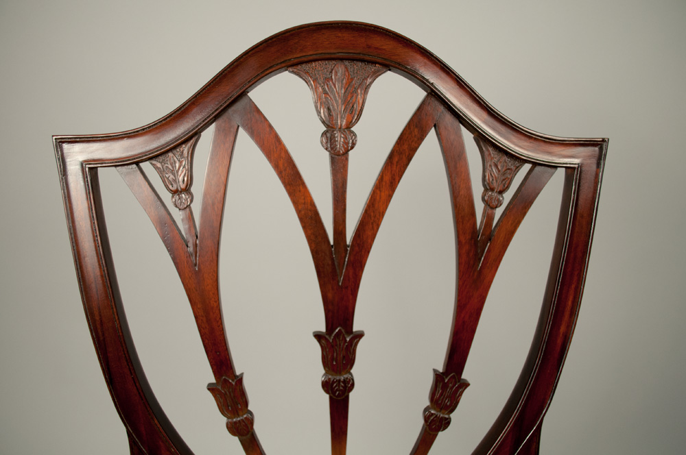 Salem shield back chair Cherry Brook Woodworks