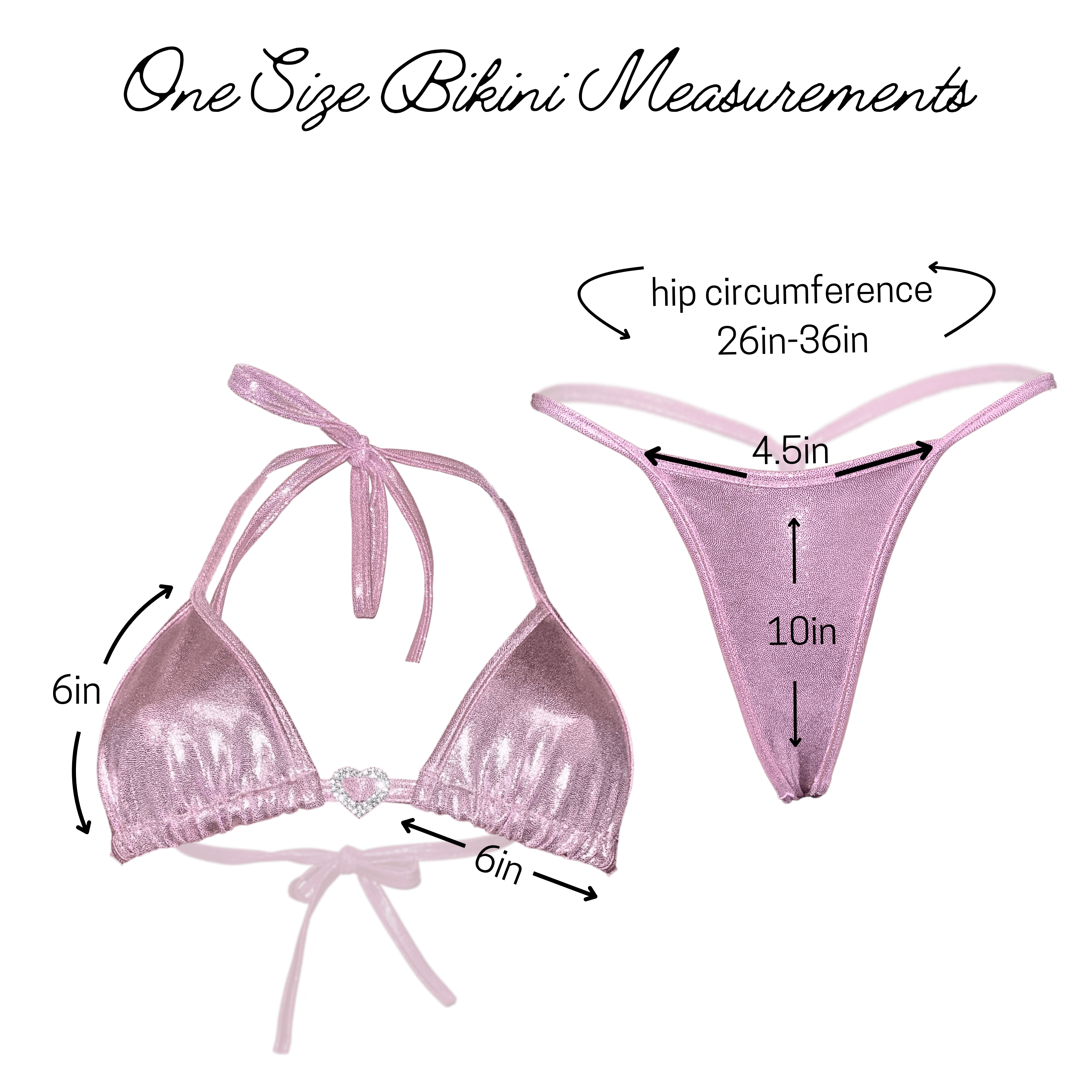 Holographic Y Back Thong Bikini Silver Cherry Slip Exotics