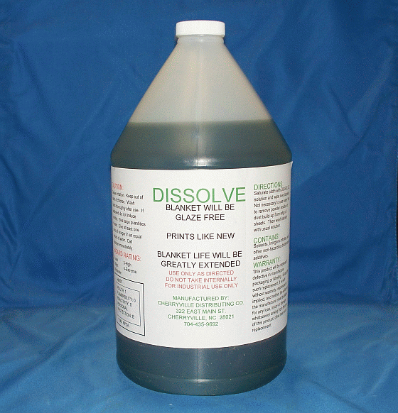 Dissolve Blanket Cleaner