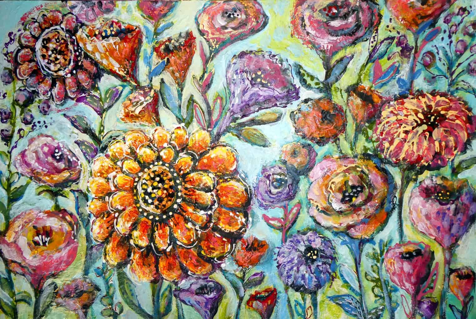 Imagine Flowers Cheryle Bannon Intuitive Artist