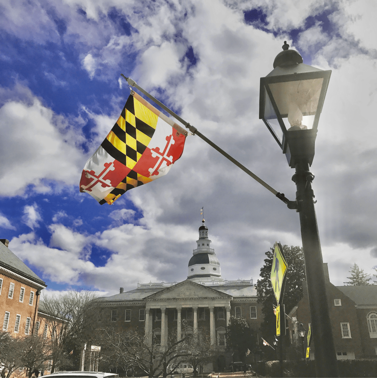 The Haunted Dome of the Maryland State House The Haunted Dome of the