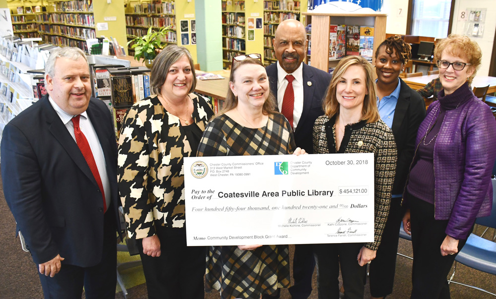 Commissioners make 450K investment in Coatesville Library