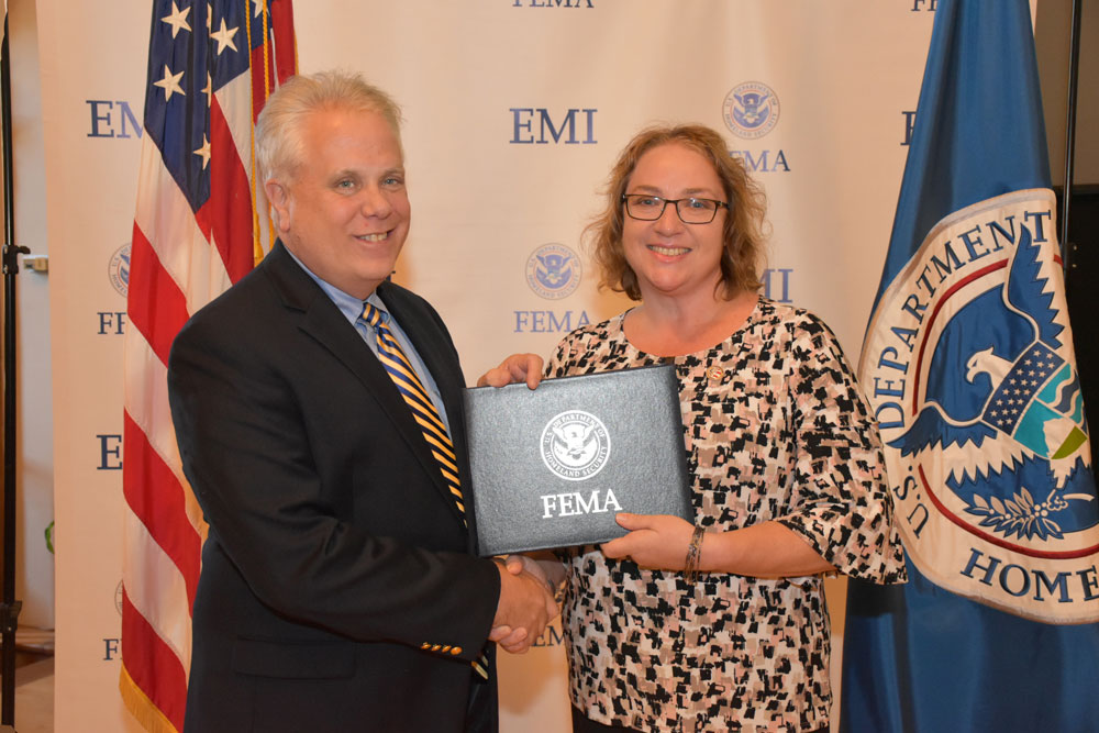 Chesco’s Amer completes FEMA Master Public Information Officer Program
