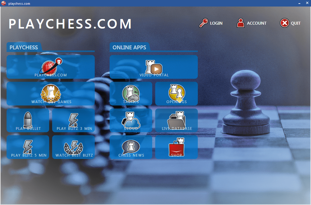 ChessBot Blog How to use bot at Playchess (ChessBase) app