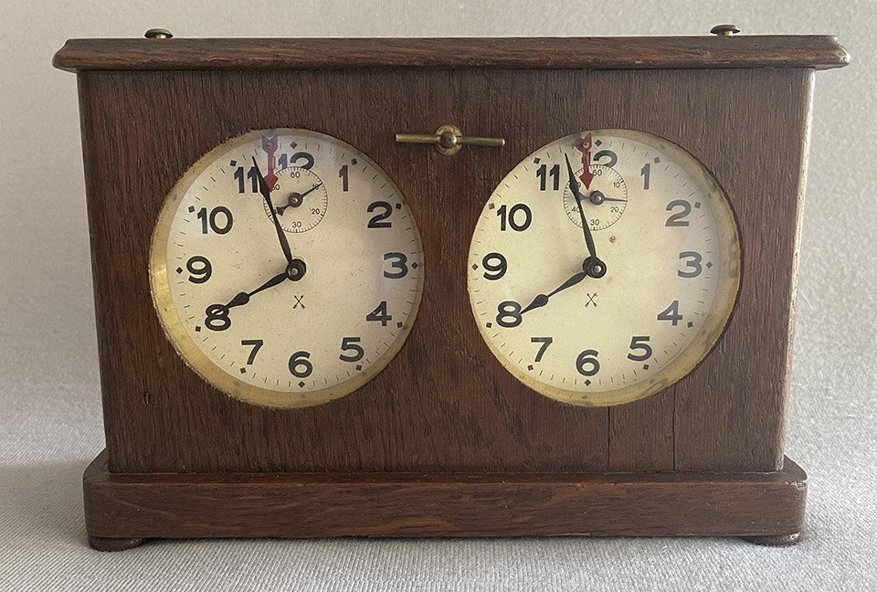 Antique Federation Chess Clock