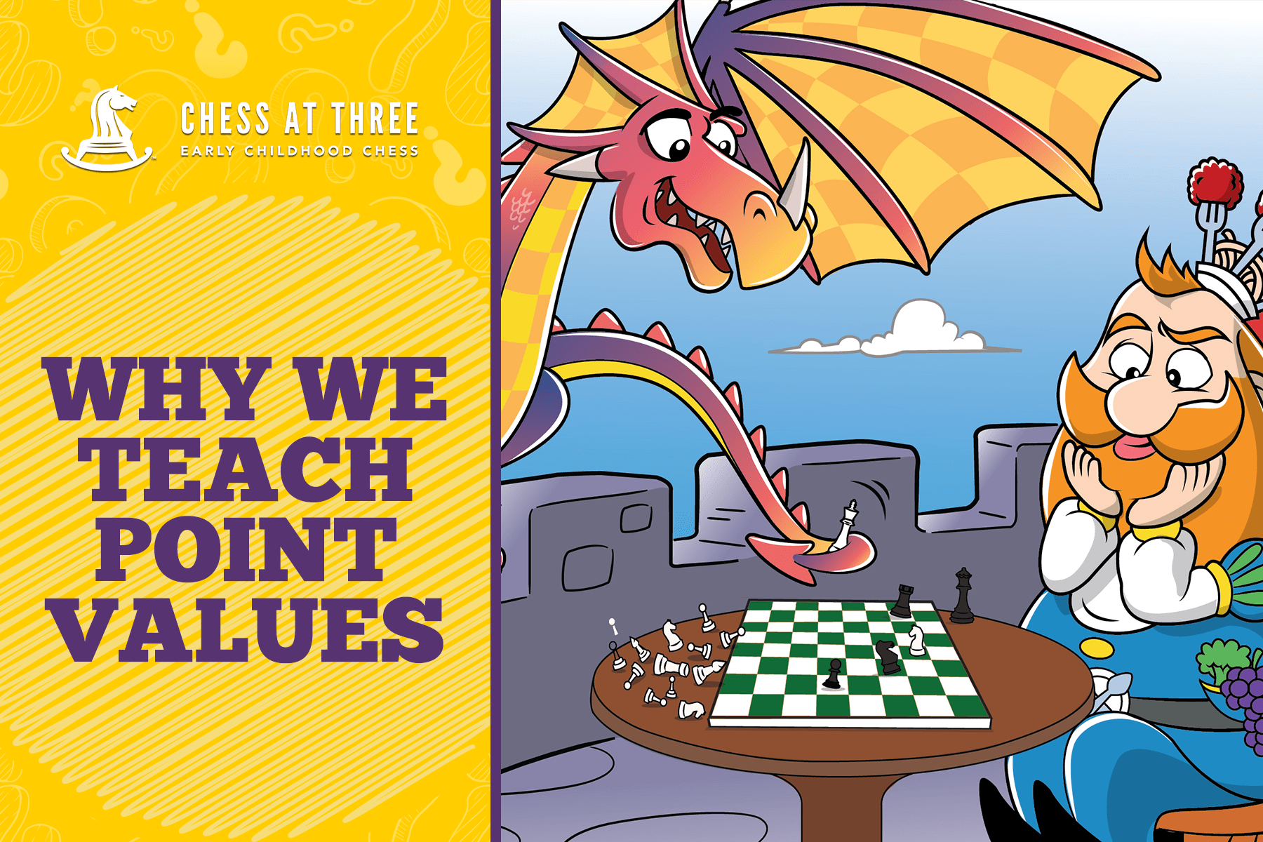 Why We Teach Piece Point Values Chess at Three