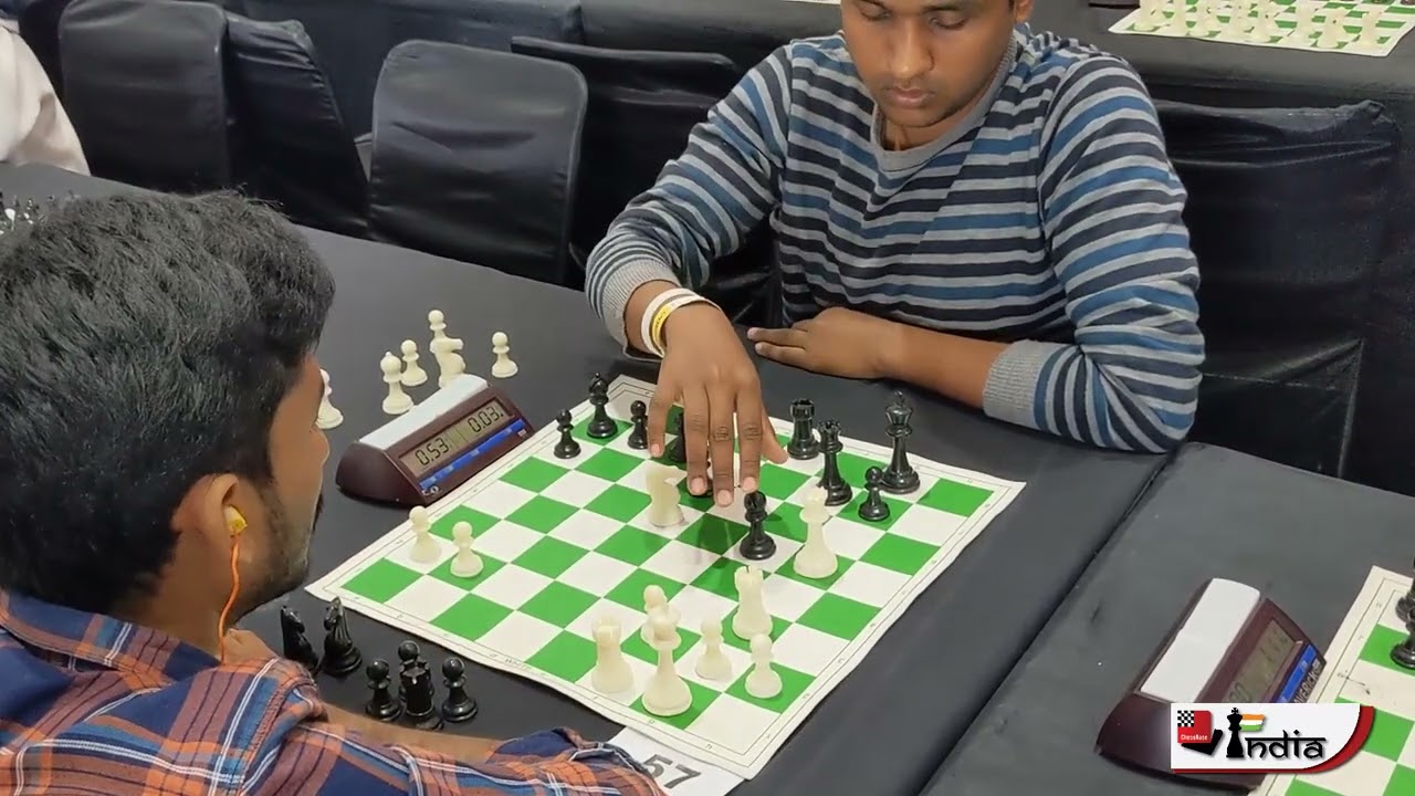 Time scramble costs a winning position Surjeet vs Omkar Shorts