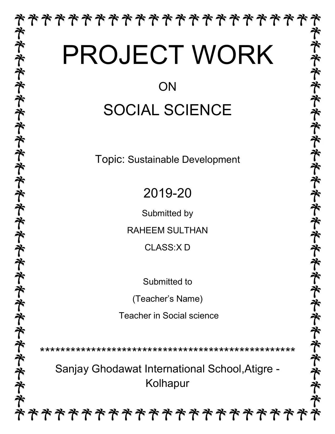 Project 2025 Book Pdf Project Work Social Science PDF