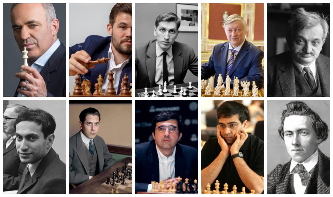 10 Best Chess Players Of All Time Chess For Sharks