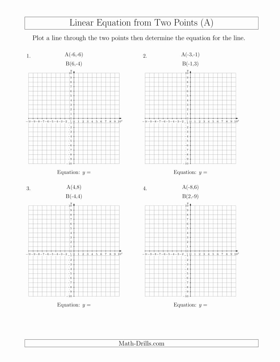 50 Graphing Linear Functions Worksheet Answers Chessmuseum Template