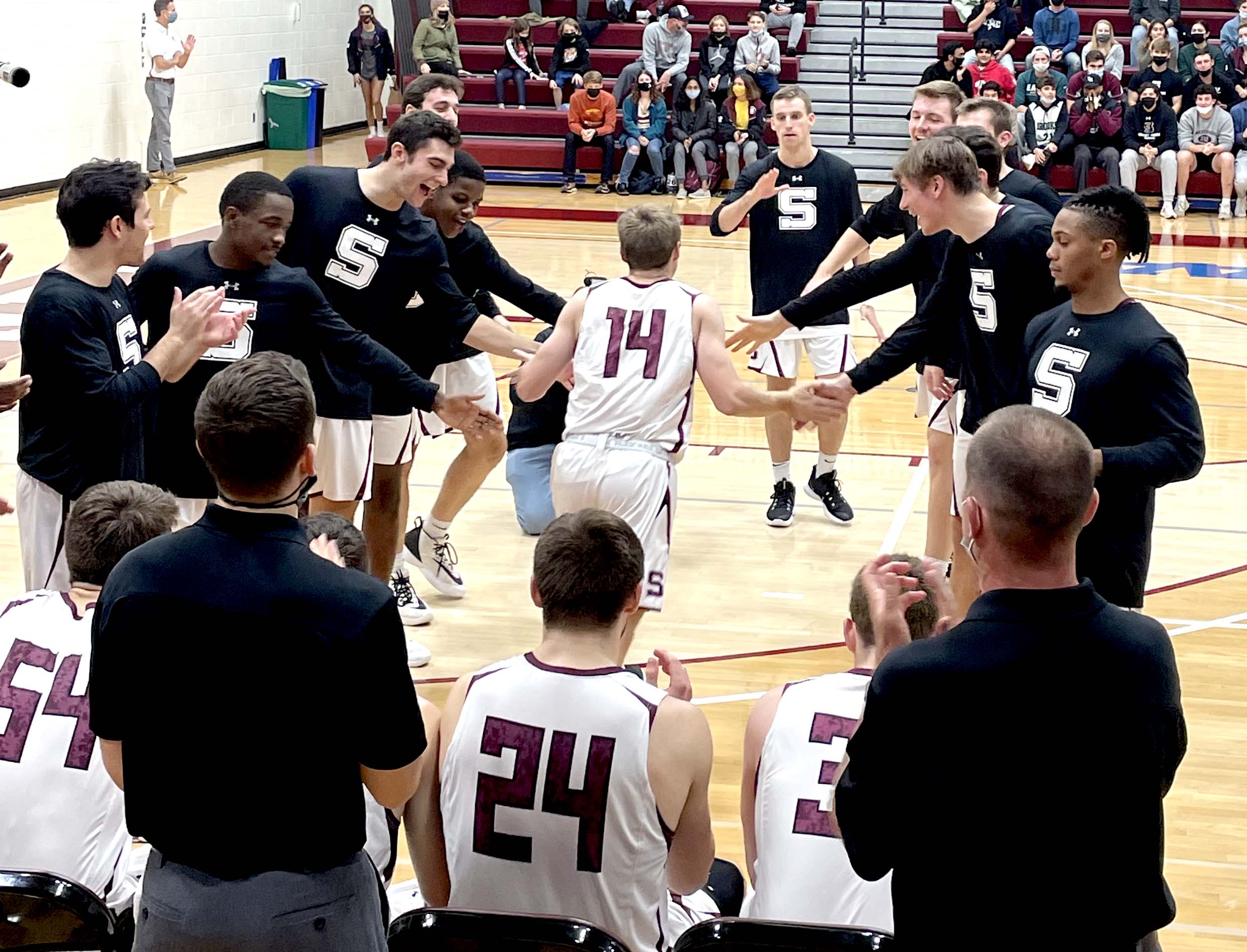 Swarthmore College men’s basketball back to home cooking Chester