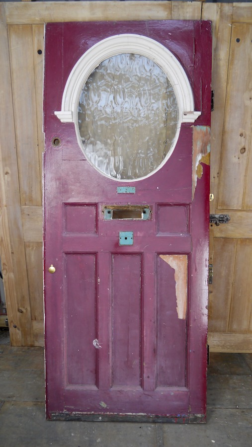 Reclaimed Exterior Front Door Chester Paint Stripping