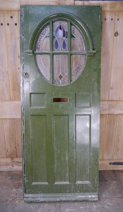 Antique Old Pine Front Door Chester Paint Stripping