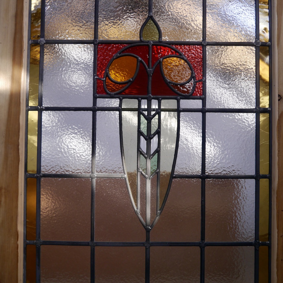 Stained Glass Victorian Internal Door Chester Paint Stripping