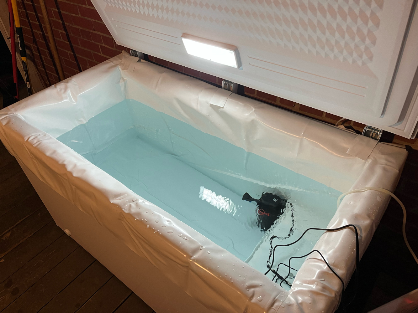 Custom Liners Chest Freezer Cold Plunge