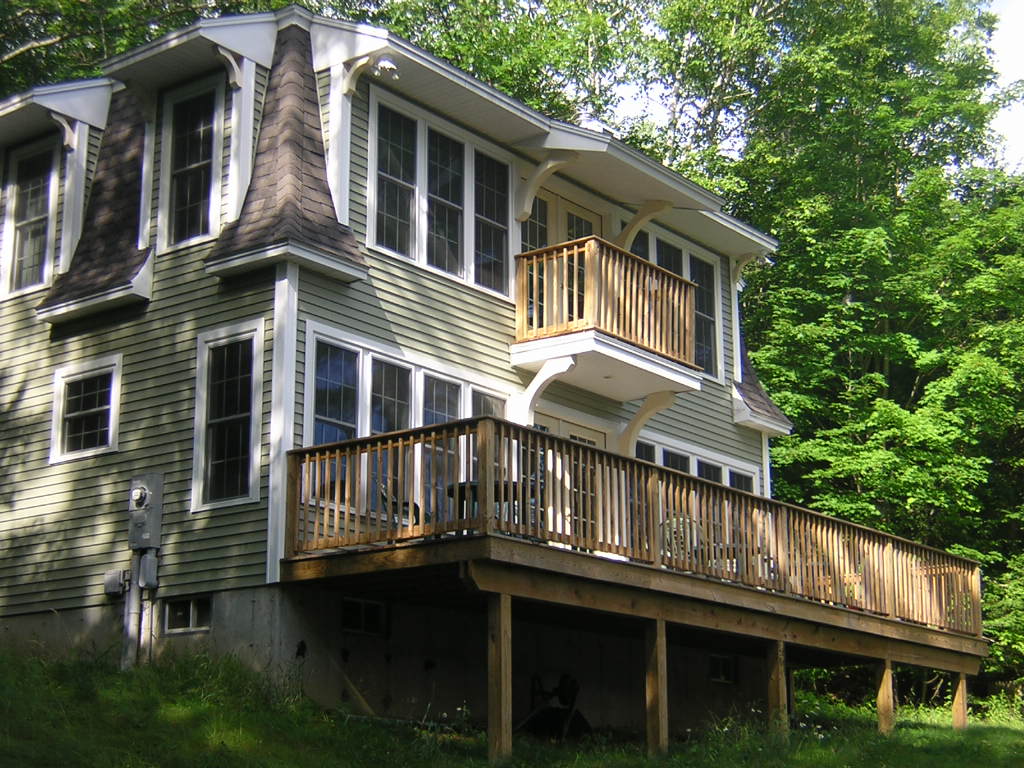 Lake House, Northwood, NH Chestnut & Cape