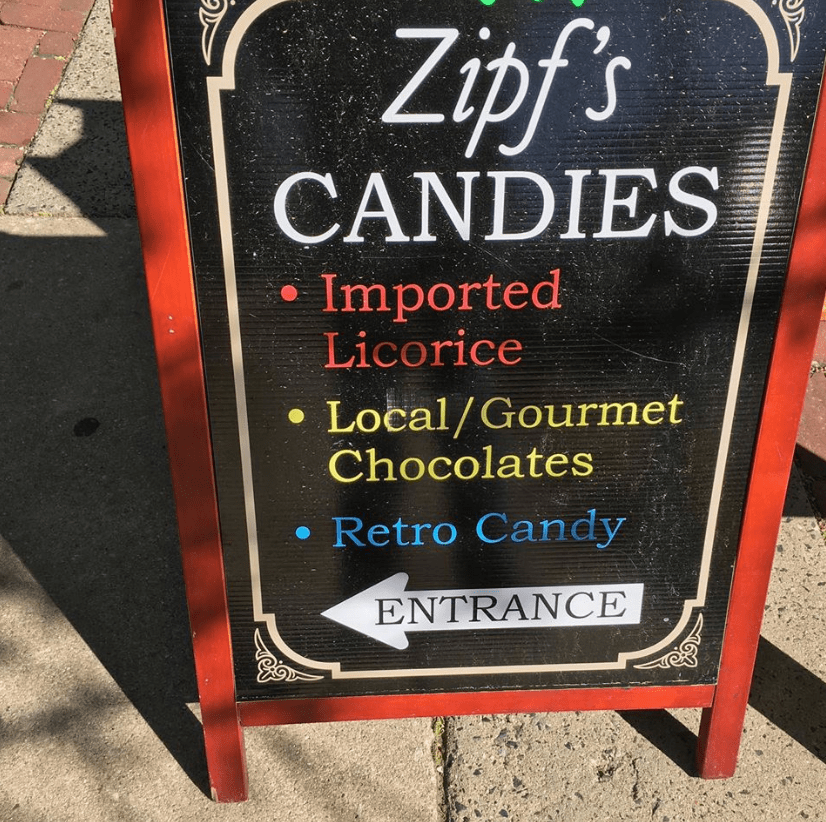 Zipf's Candies