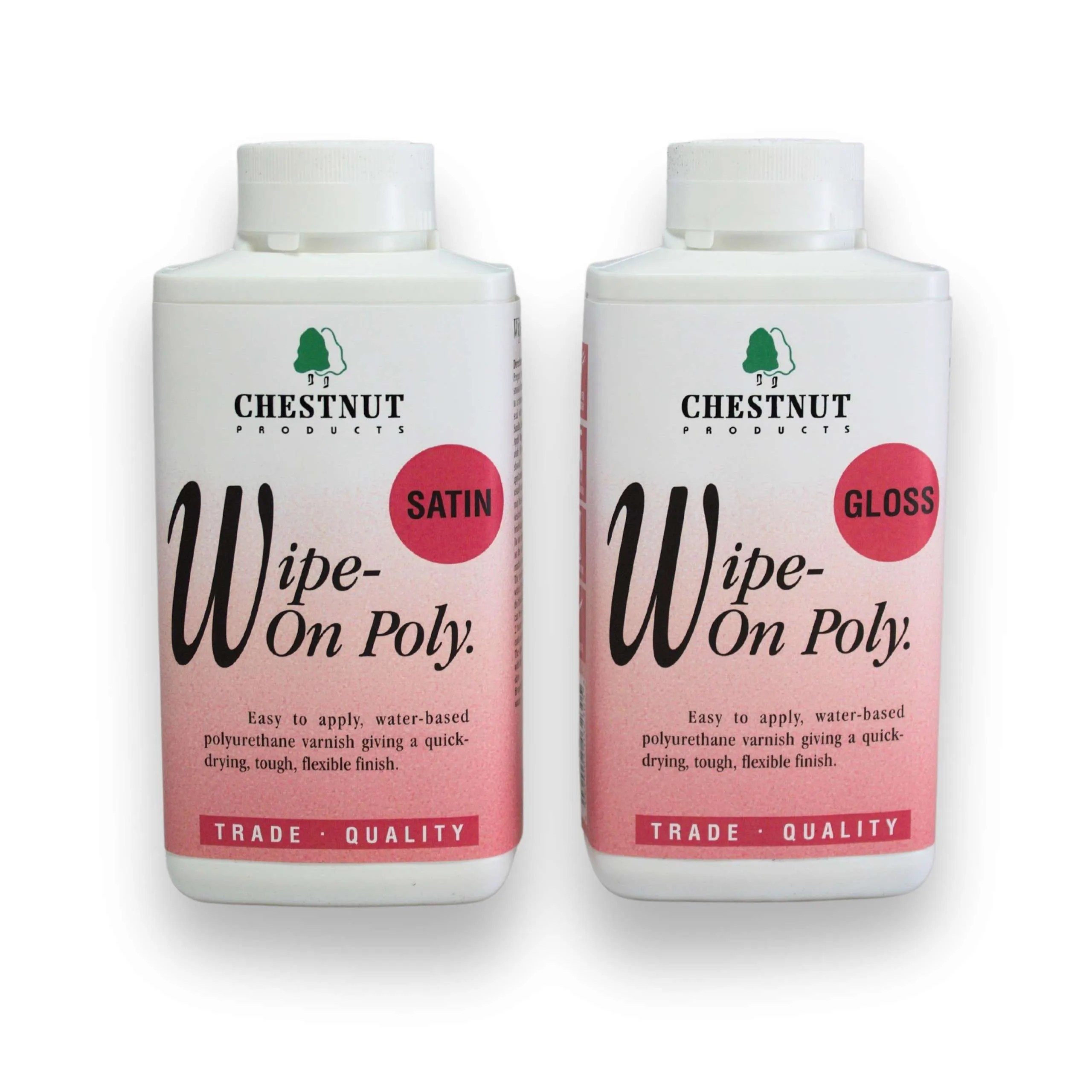 WipeOn Poly Chestnut Products First for Finishes