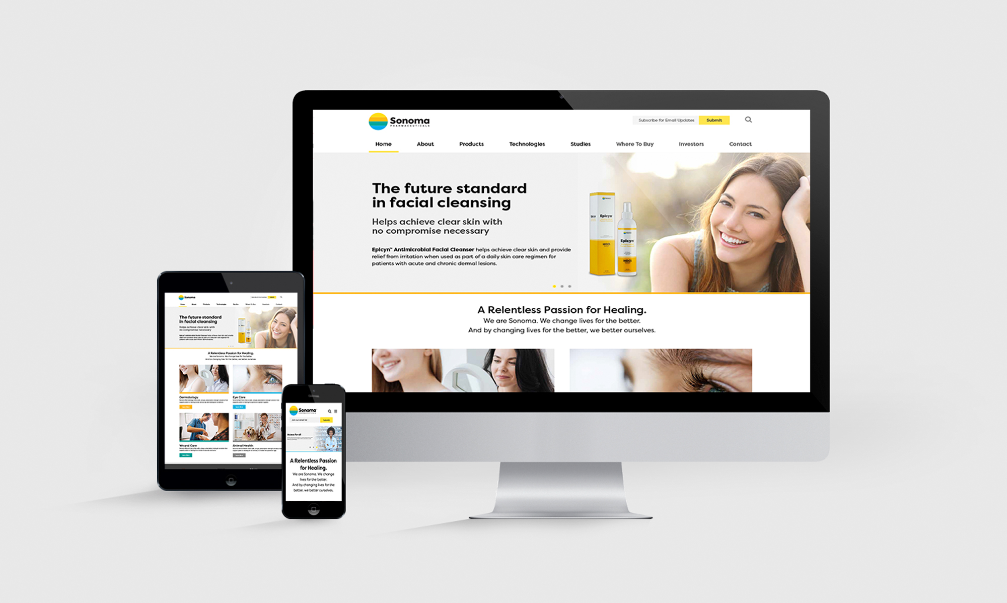 SONOMA PHARMACEUTICALS Cheung Vong Graphic Design & Web Design