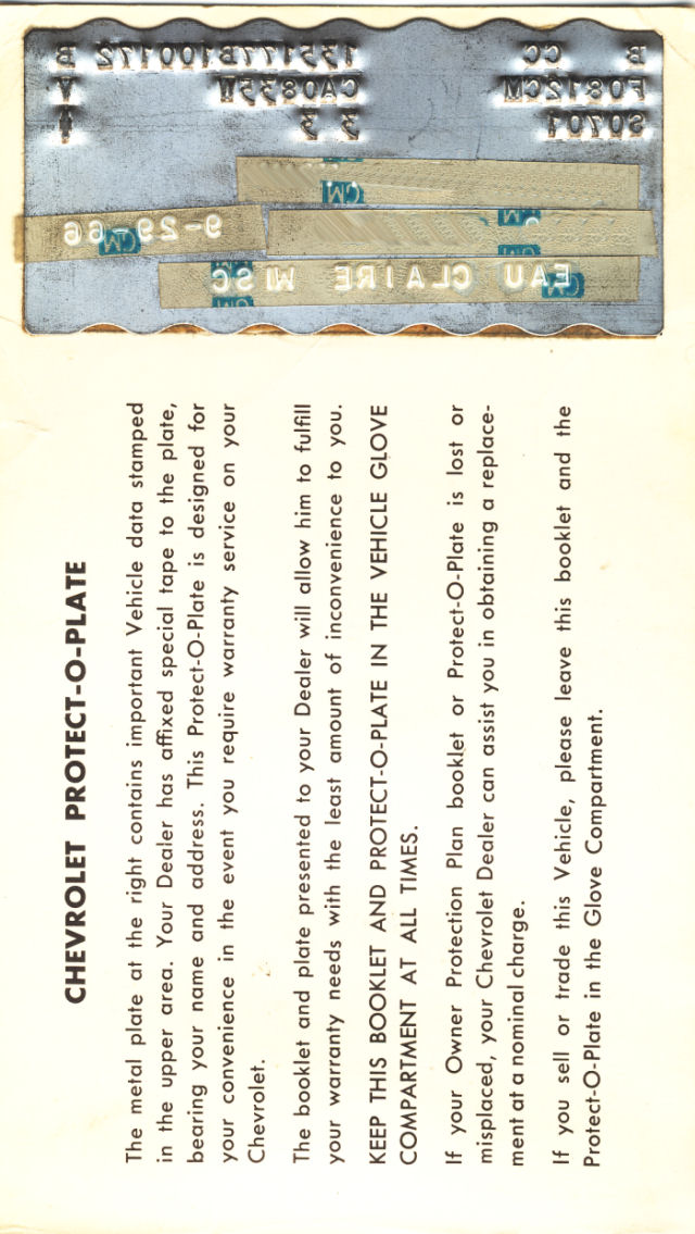 1967 Chevelle ProtectOPlate Introduction