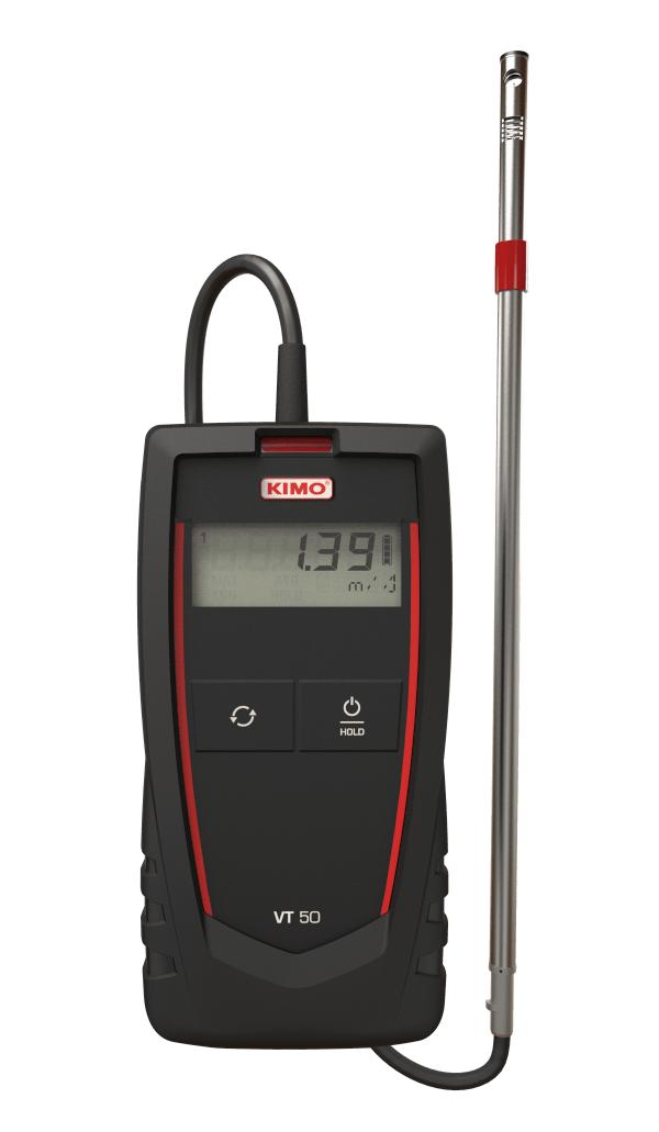Thermoanemometer with hotwire probe Chevrier Instruments inc.