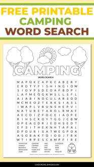 Camp Word Search