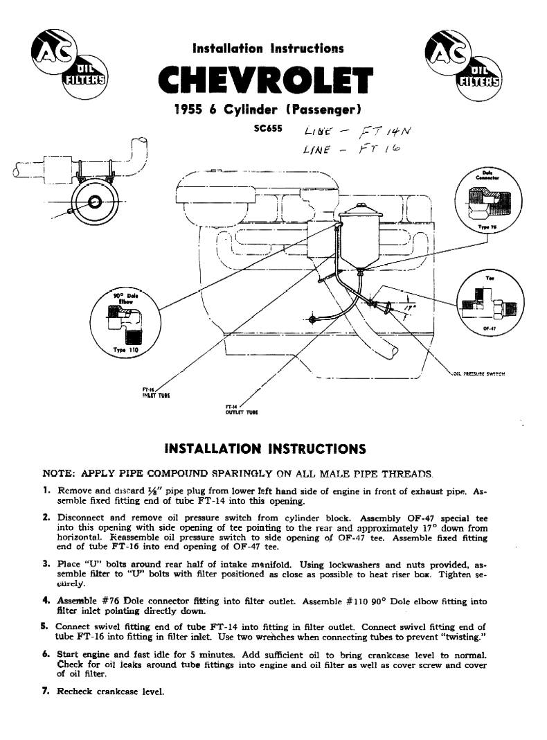 Oil Filter Canister Installation