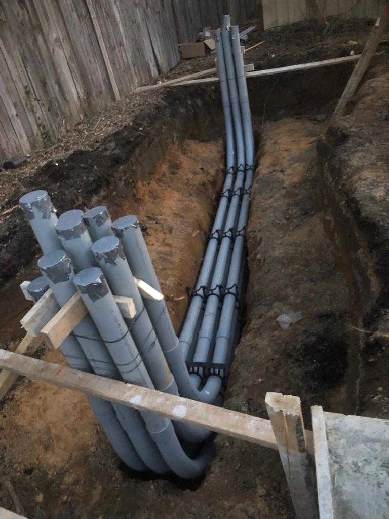 Ducts Banks Installation Chevy Electric