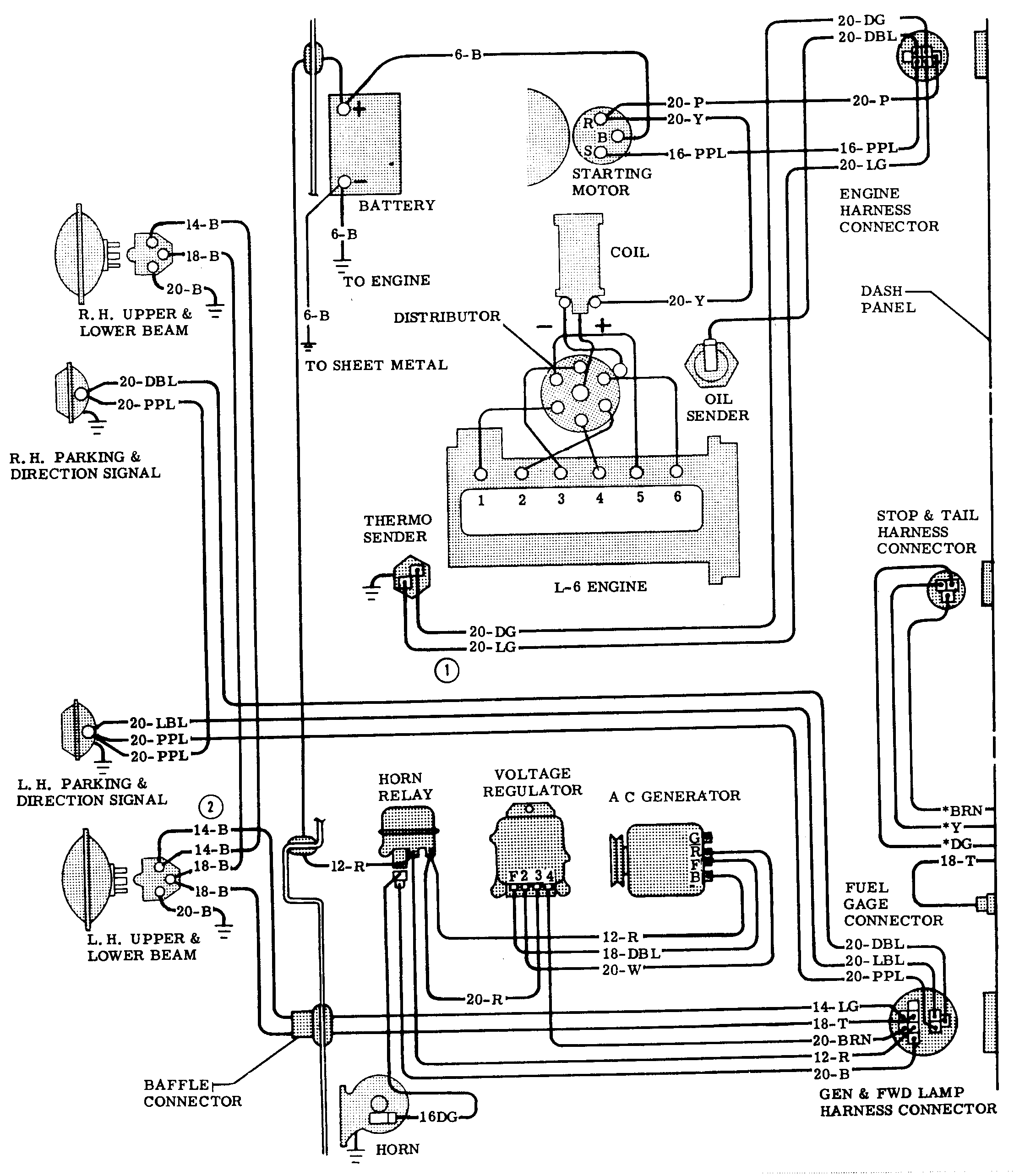 1965 Chevy C10 Tail Light Wiring Diagram - Ecoced