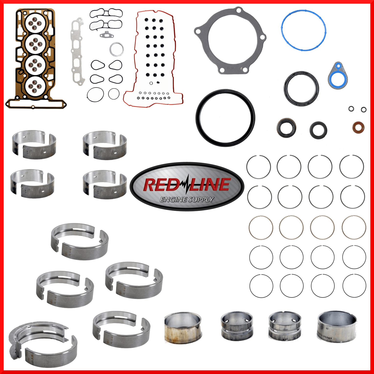 Engine ReRing Overhaul Kit for 20072012 2.9L 178