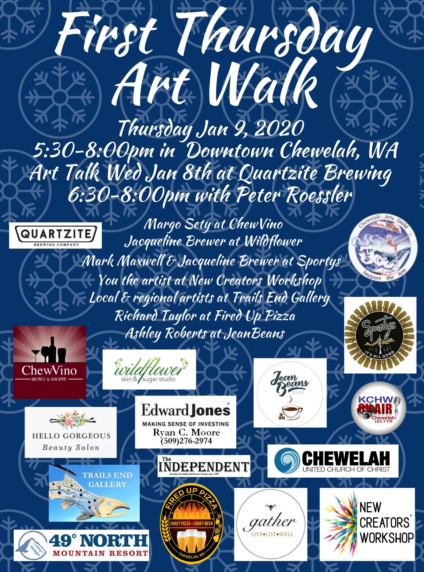 First Thursday Art Walk Chewelah Chamber of Commerce