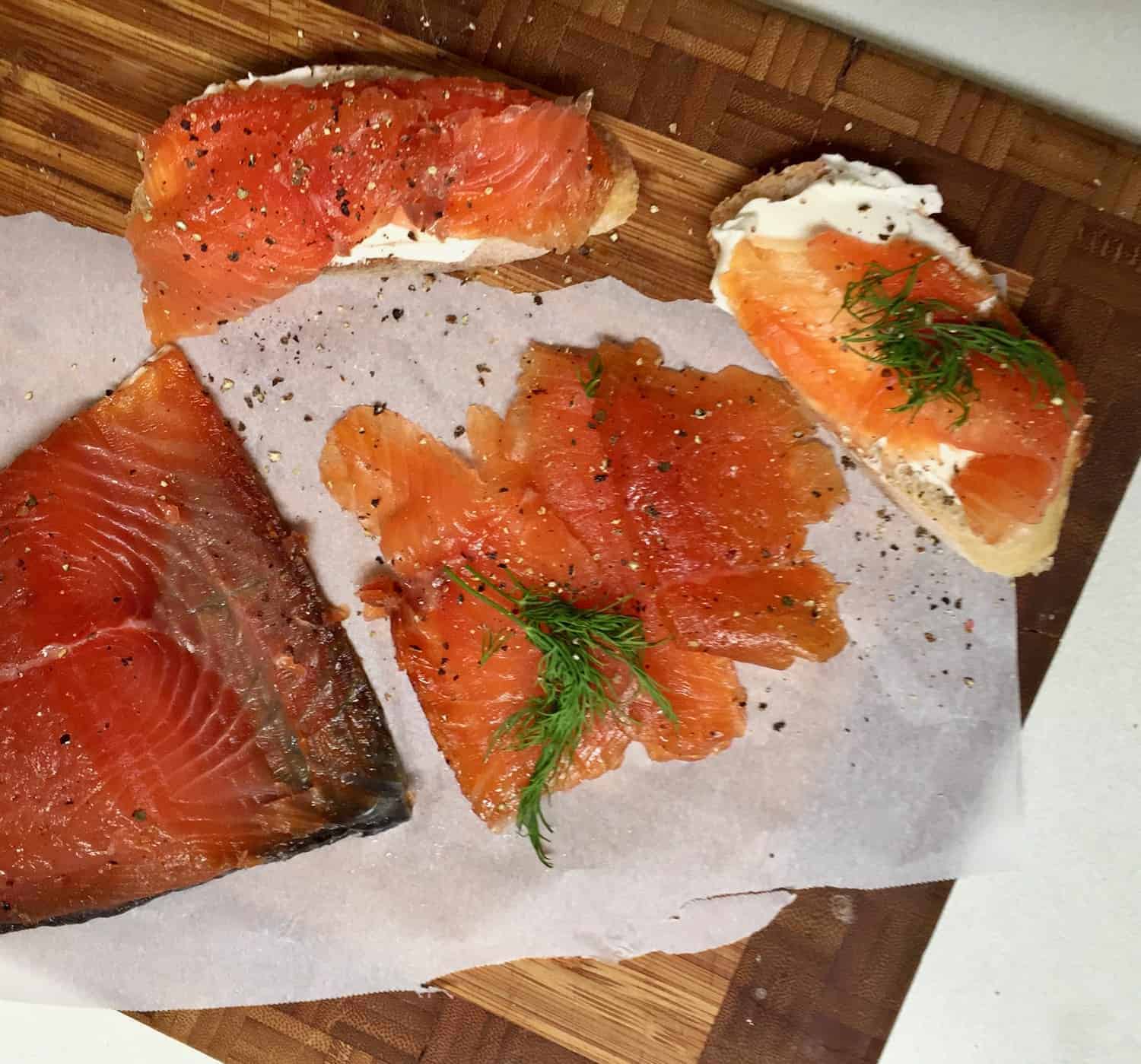 JuniperCured Gravlax from Trine Hahnemann’s “Scandinavian Comfort Food” C H E W I N G T H E F A T
