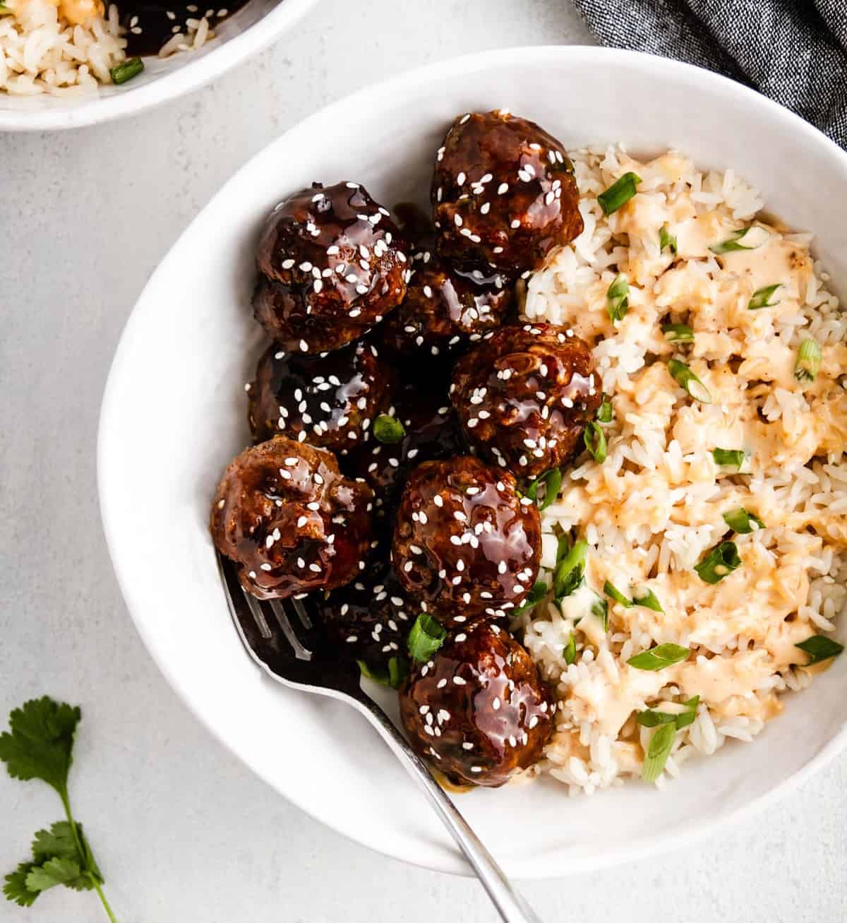 Asian BarbecueStyle Meatballs