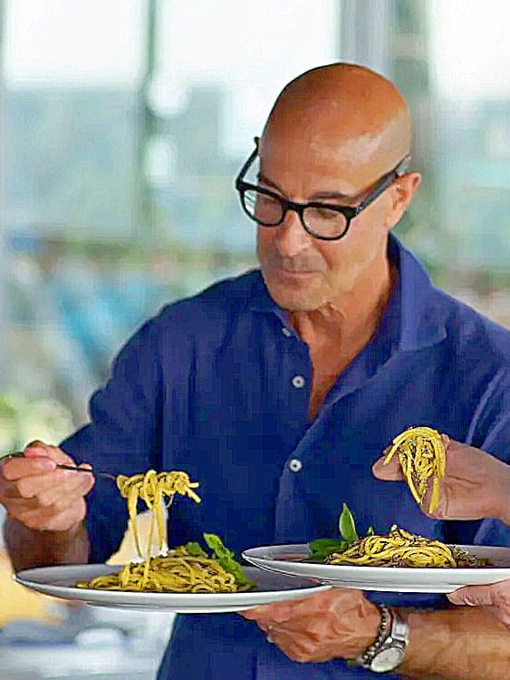From Stanley Tucci’s “Searching For Italy” Spaghetti Alla Nerano C H