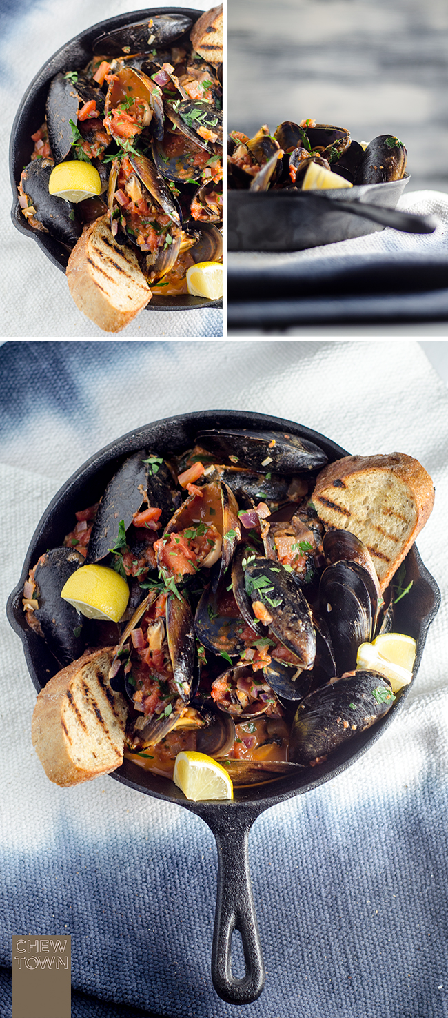 Cozze Pomodoro e Peperoncino (Chilli Tomato Mussels) Chew Town Food Blog